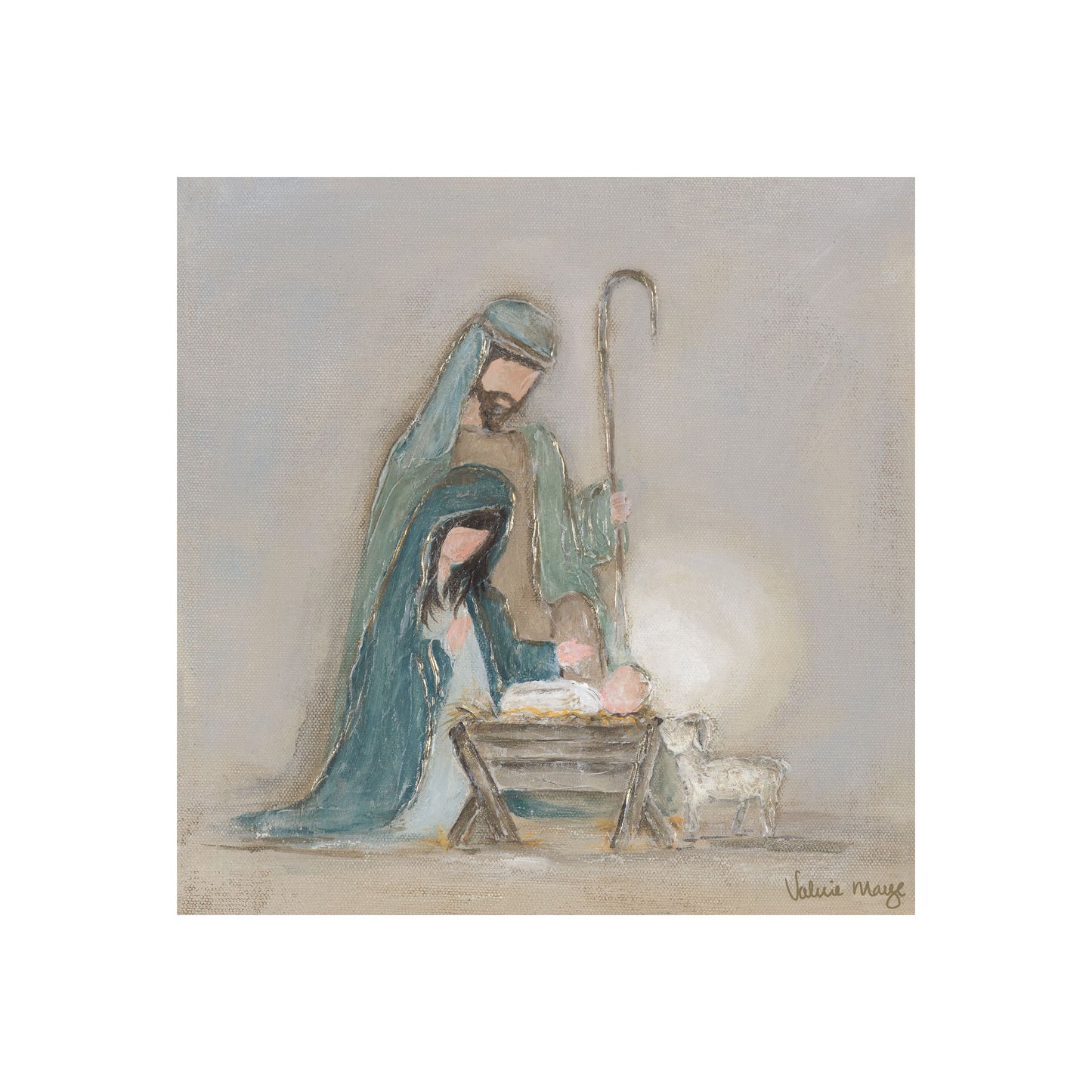 "The Holy Family" Canvas Fine Art Reproduction