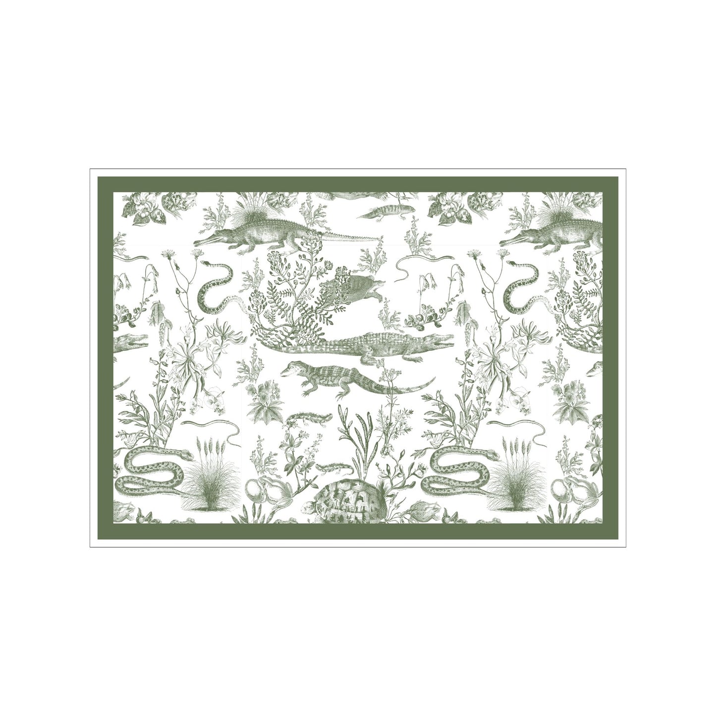 Swamp Toile Placemat Sets