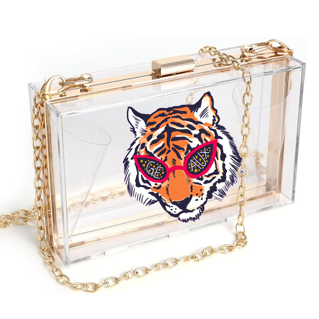 Clear acrylic clutch sales