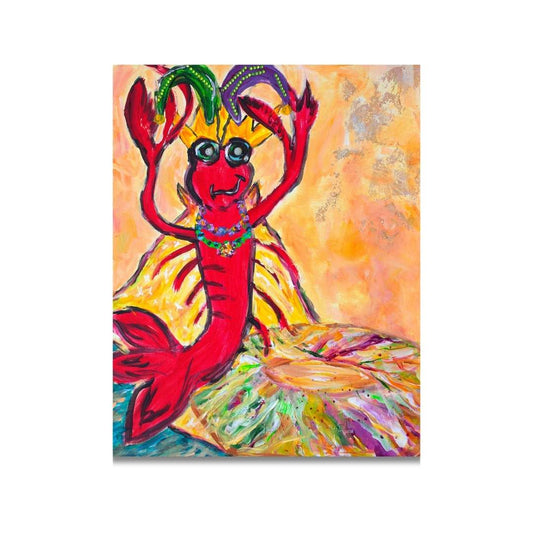 "King Cray Cray" Canvas Fine Art Reproduction