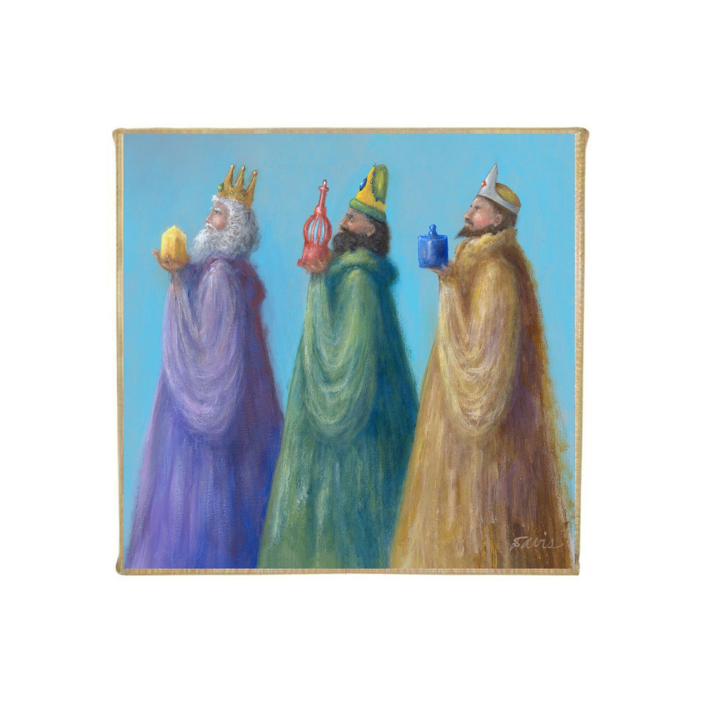 "Three Wise Men" Mini Canvas