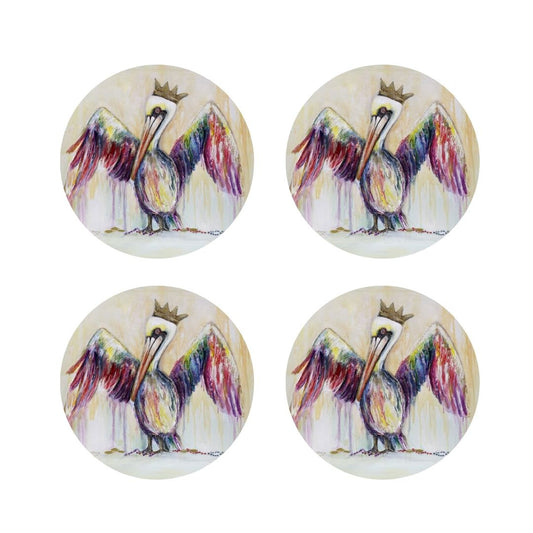 "Carnival King" Double-Sided Acrylic Coaster Set