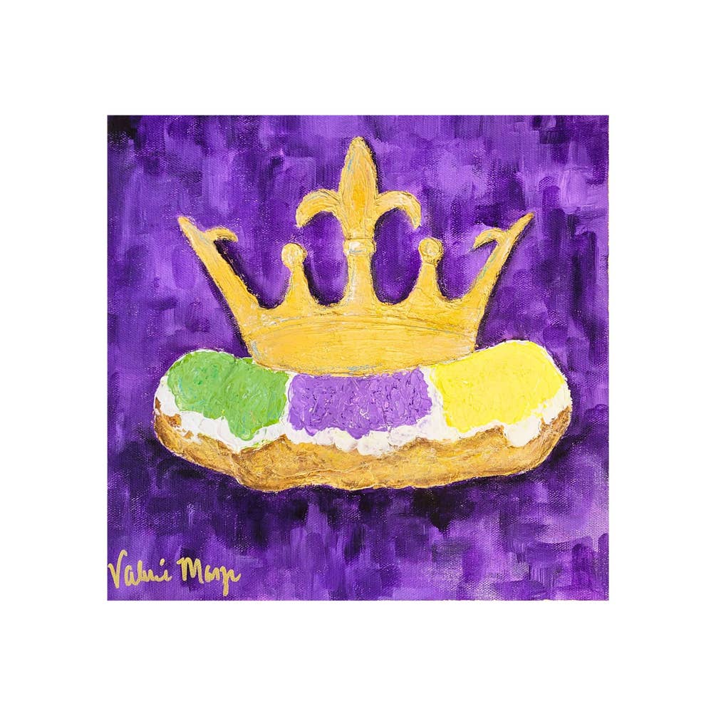 "King Cake" Canvas Fine Art Reproduction