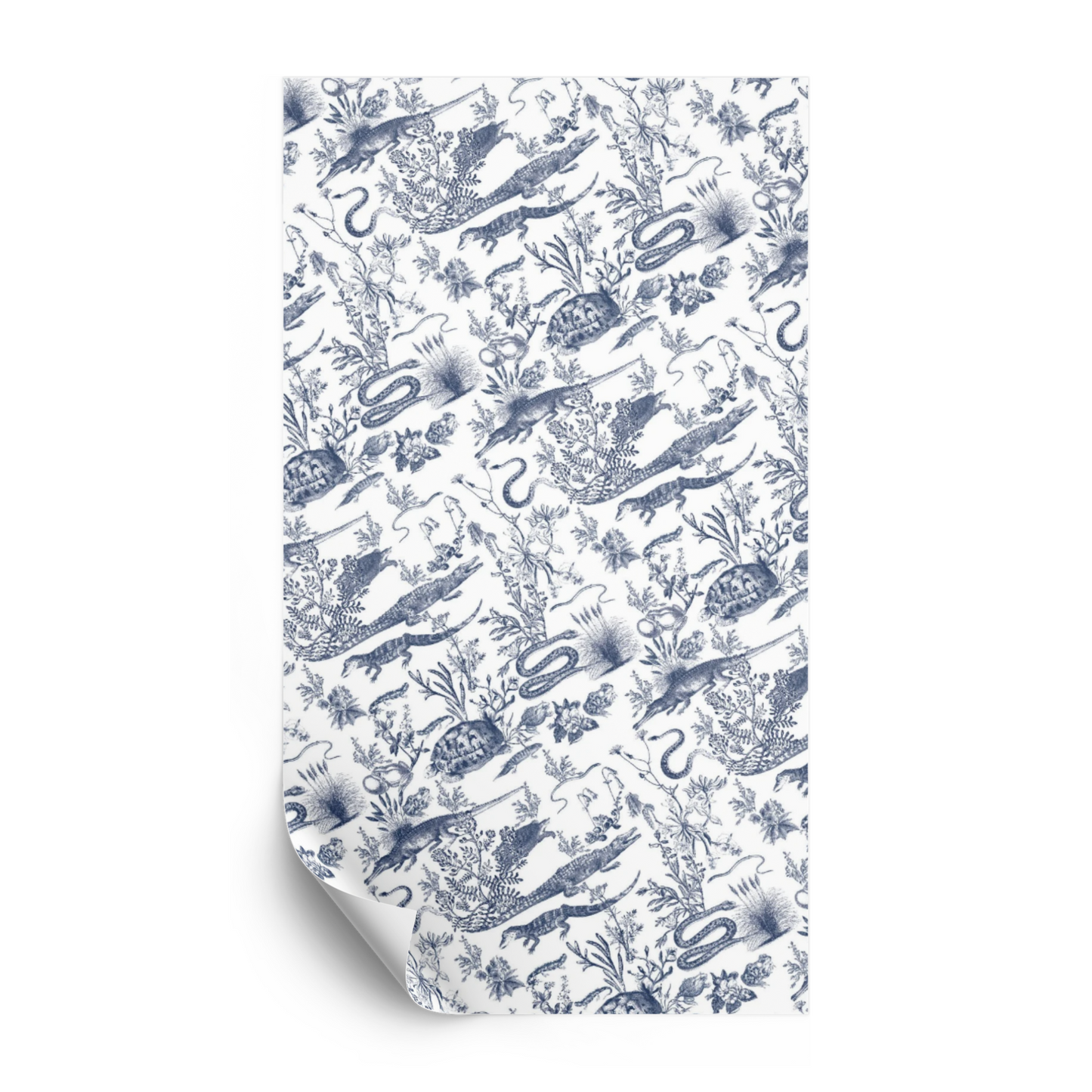 Swamp Toile Gift Wrapping Paper Sheets