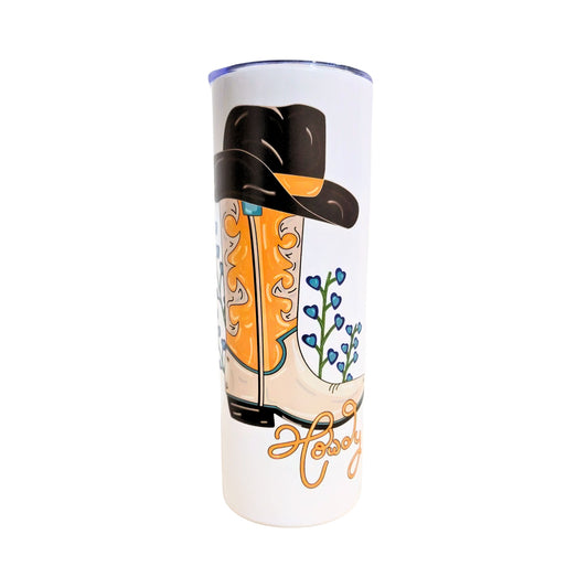 Howdy Boot 20oz Insulated Tumbler