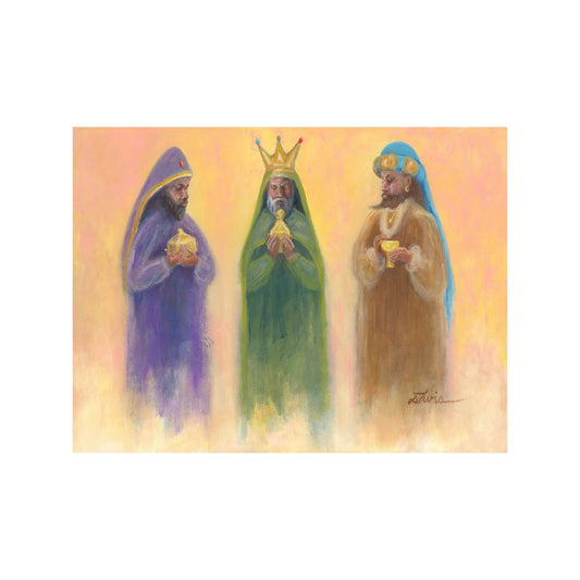 "We Three Kings" Matted Fine Art Reproduction