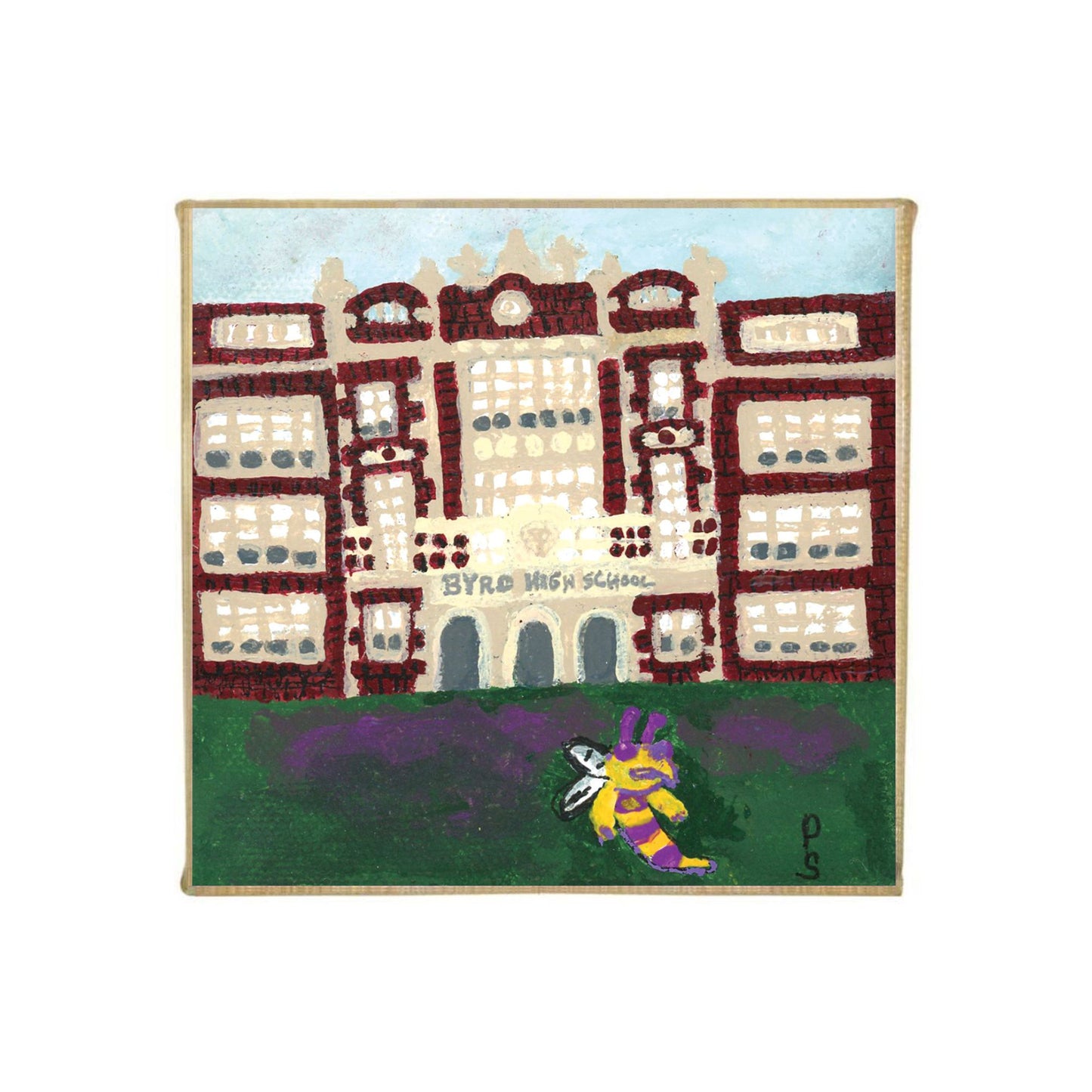 "Byrd High School" Mini Canvas