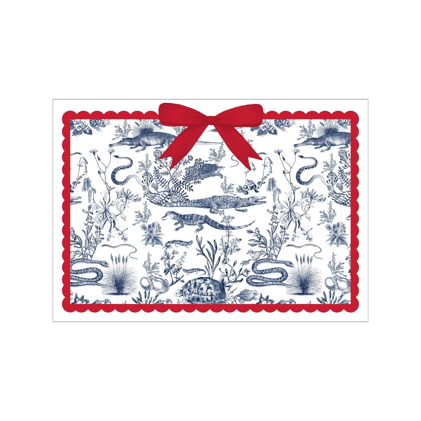 Holiday Swamp Toile Placemat Sets