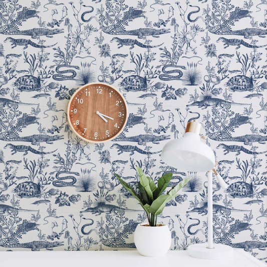 Swamp Toile Peel & Stick Wallpaper