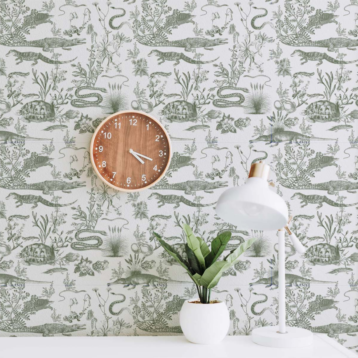 Swamp Toile Peel & Stick Wallpaper