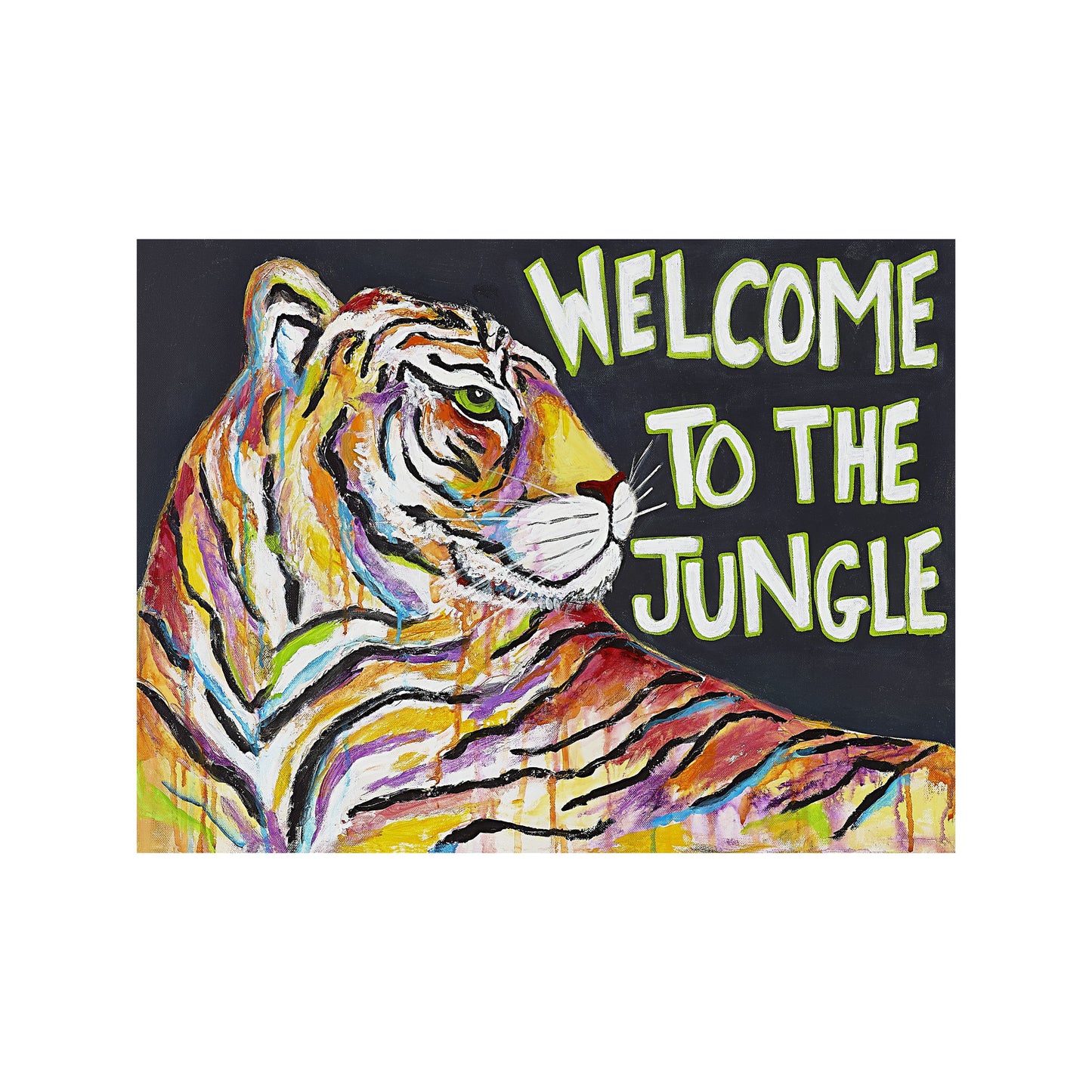 "Welcome to the Jungle" Canvas Fine Art Reproduction