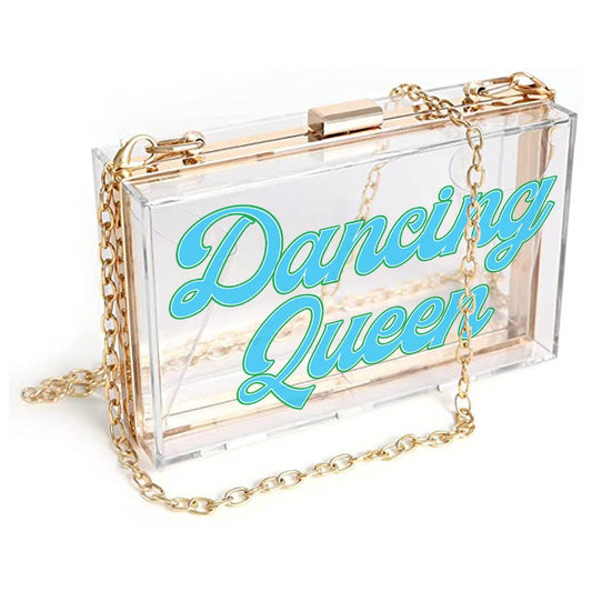 "Dancing Queen" Acrylic Clutch