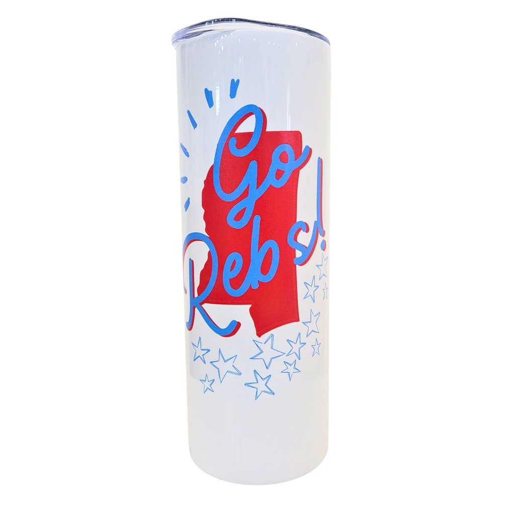 Go Rebs 20oz Insulated Tumbler